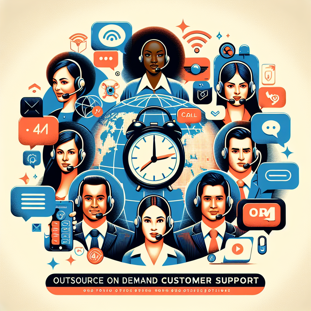 Outsource on demand customer support