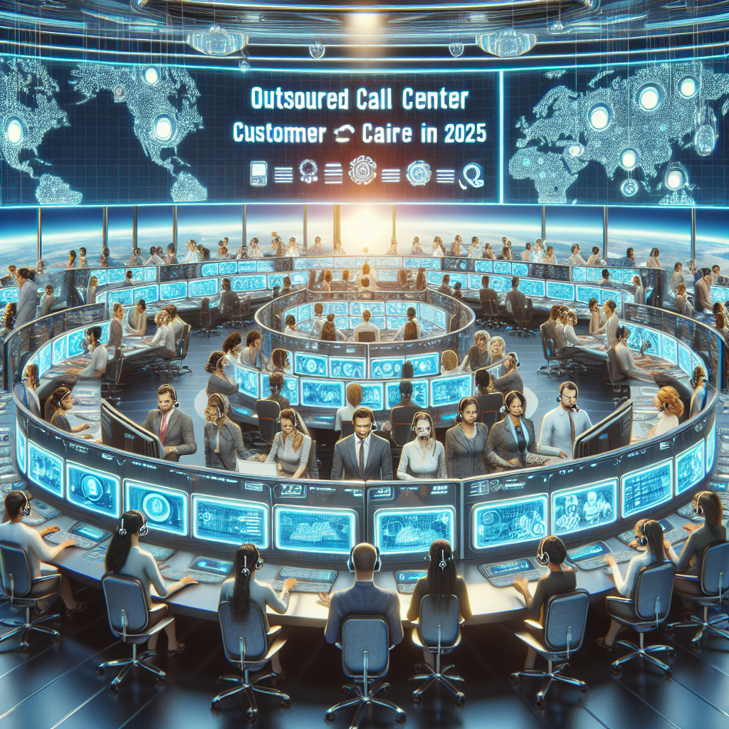 Outsourced call center customer care