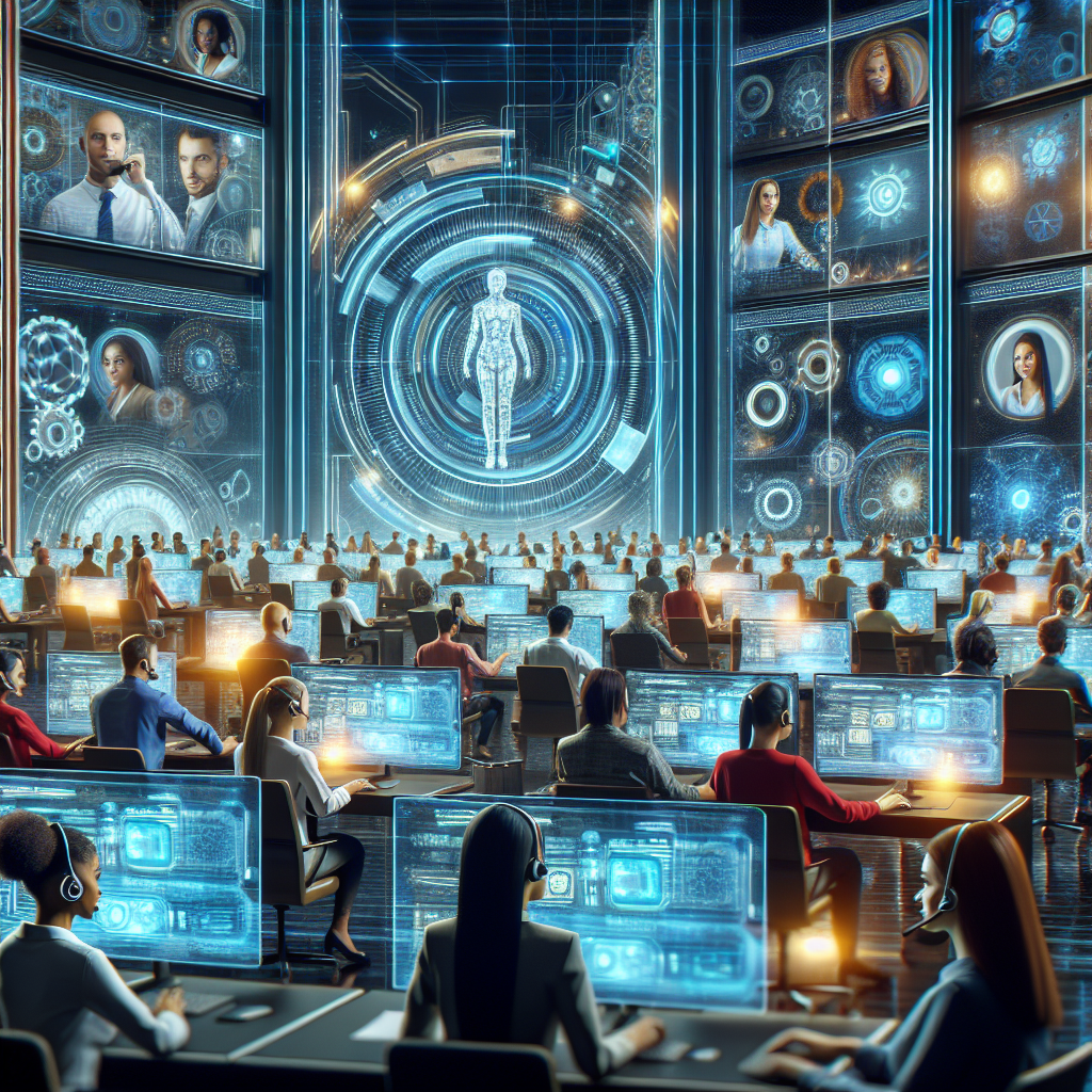 Outsourced call center service