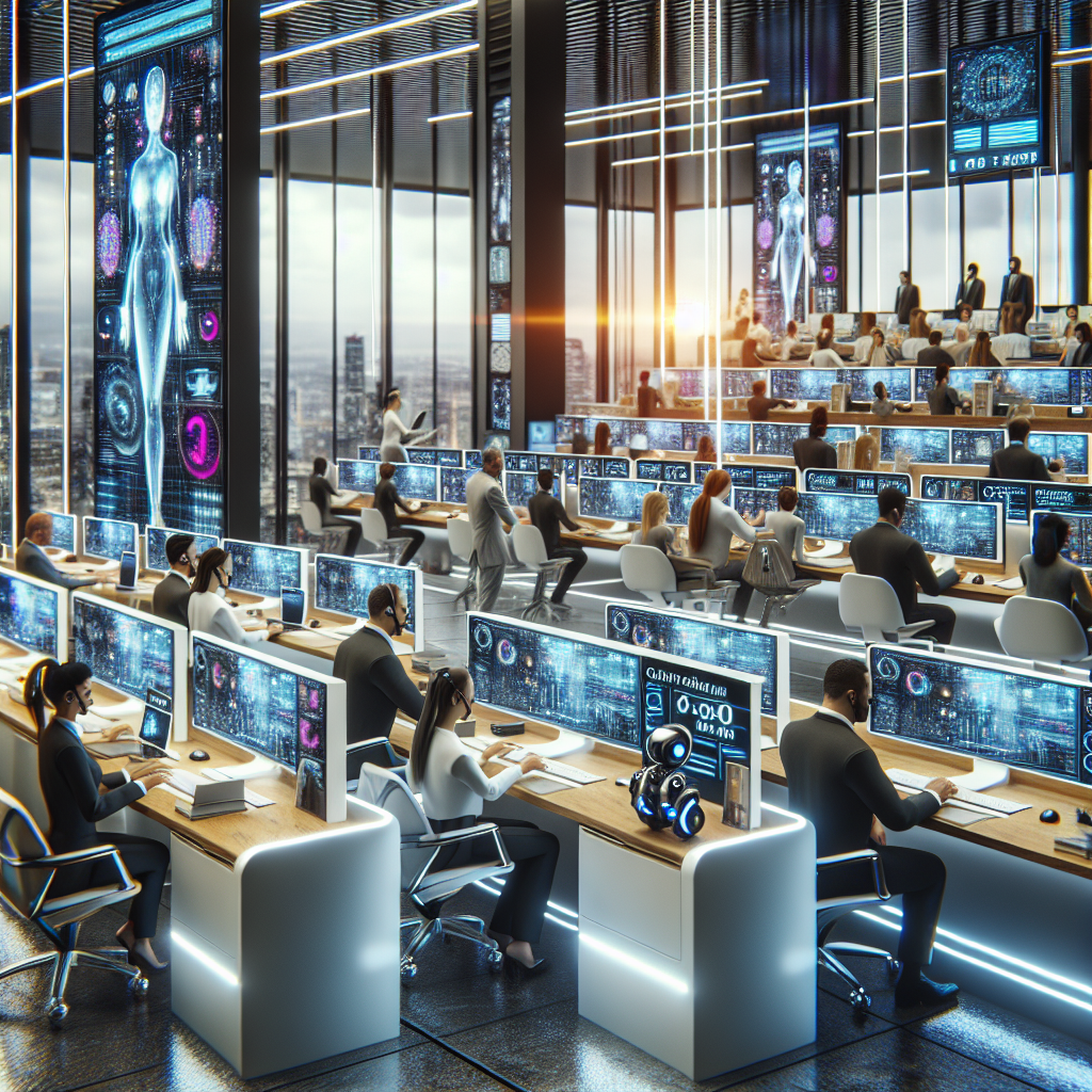 Outsourced call centre