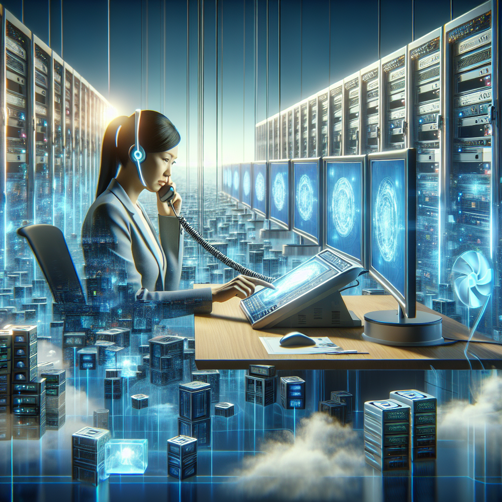 Outsourced telephone answering service