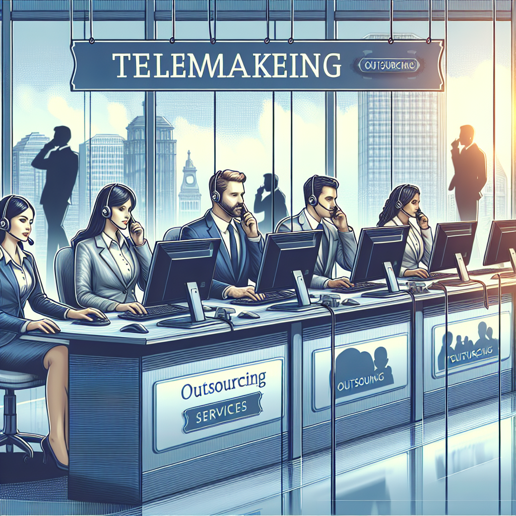 Outsourcing services telemarketing