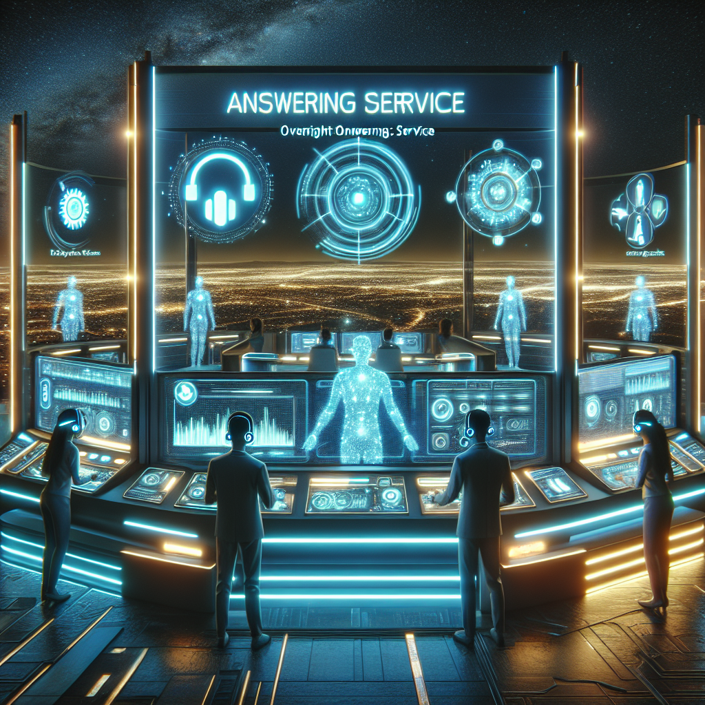 Overnight answering service