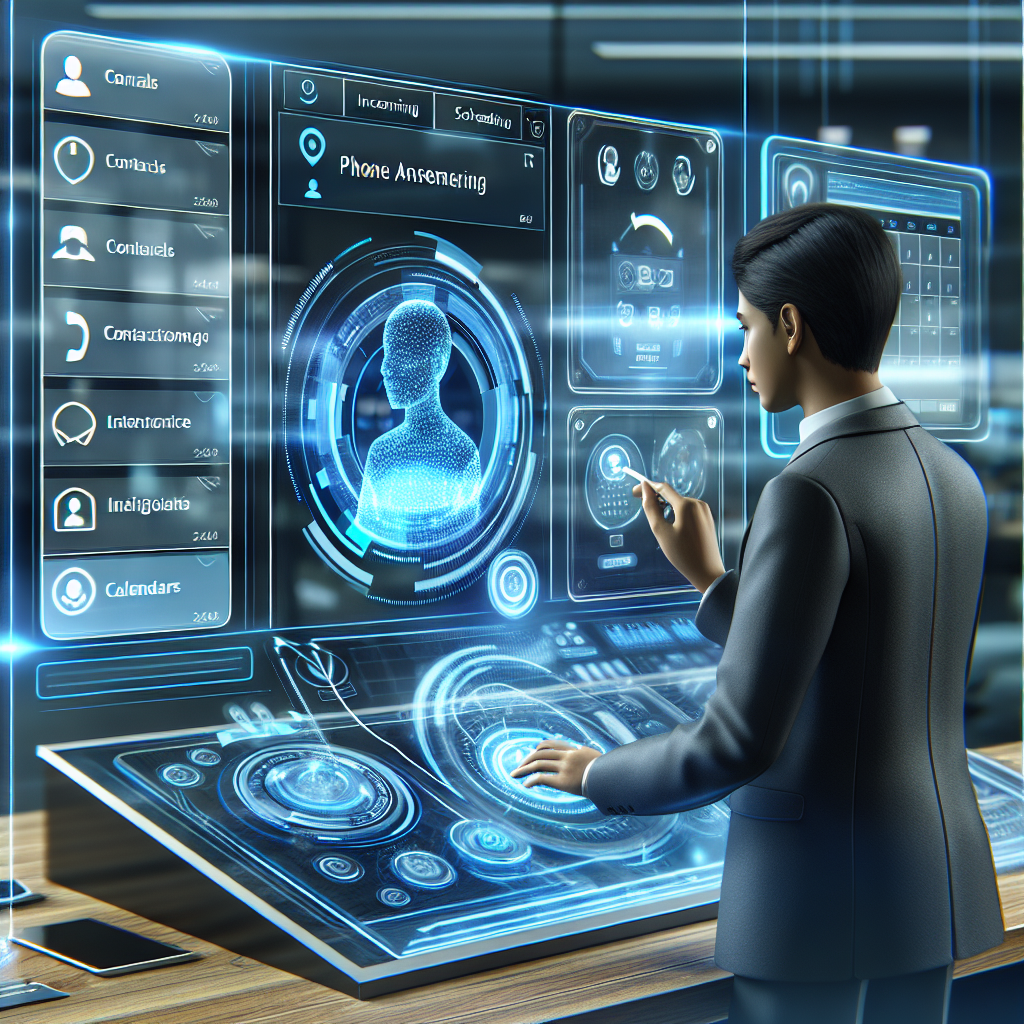 Phone answering and scheduling service