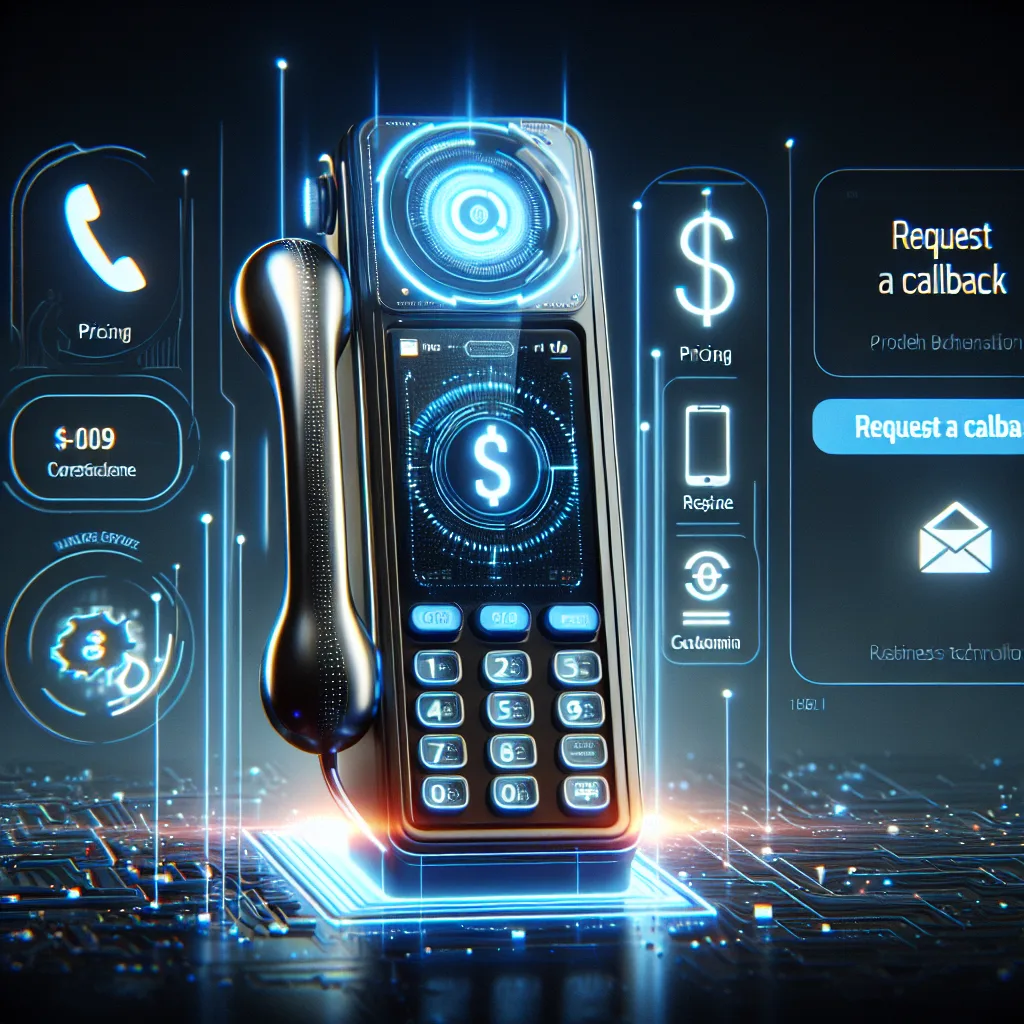Phone bots - pricing - request a callback