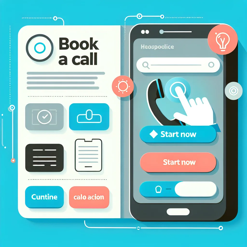 Phone call website - book a call - start now