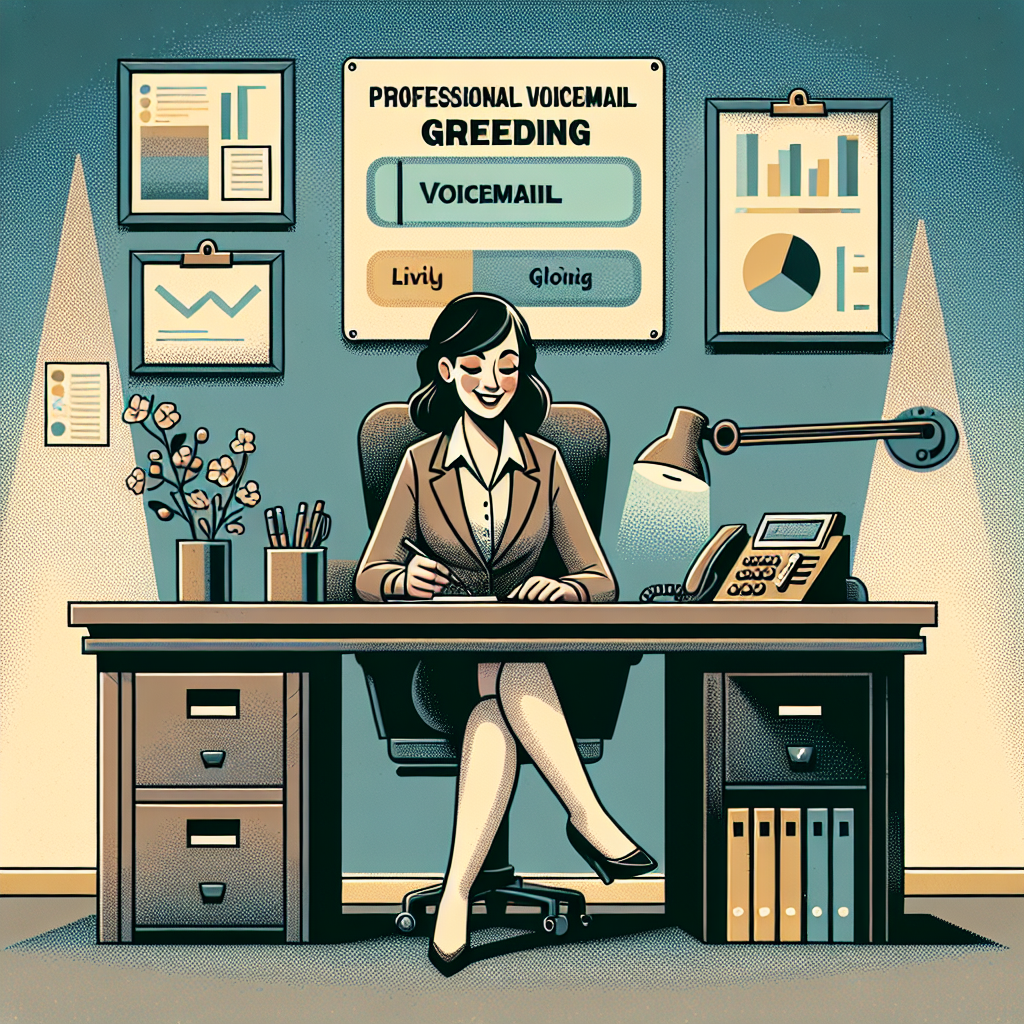 Professional voicemail greeting