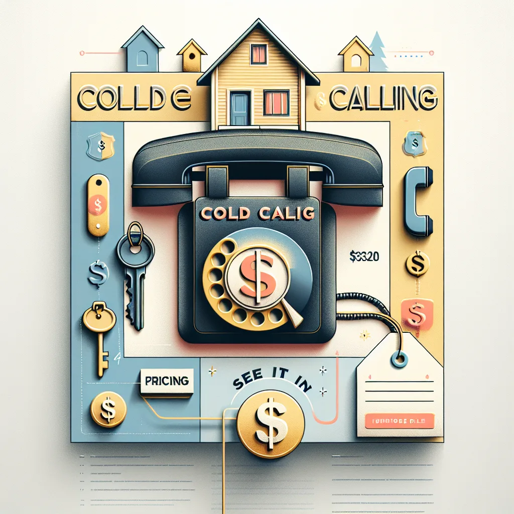 Real estate cold caller - pricing - see it in action