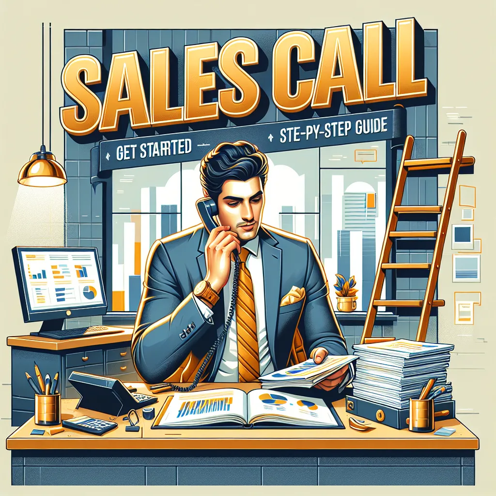 Sales call - get started - step-by-step guide