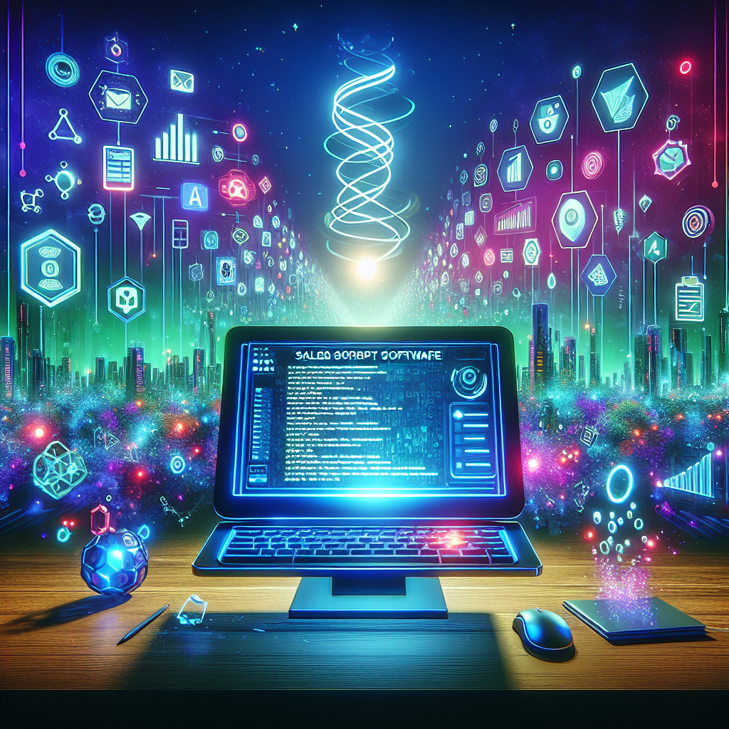 Sales script software