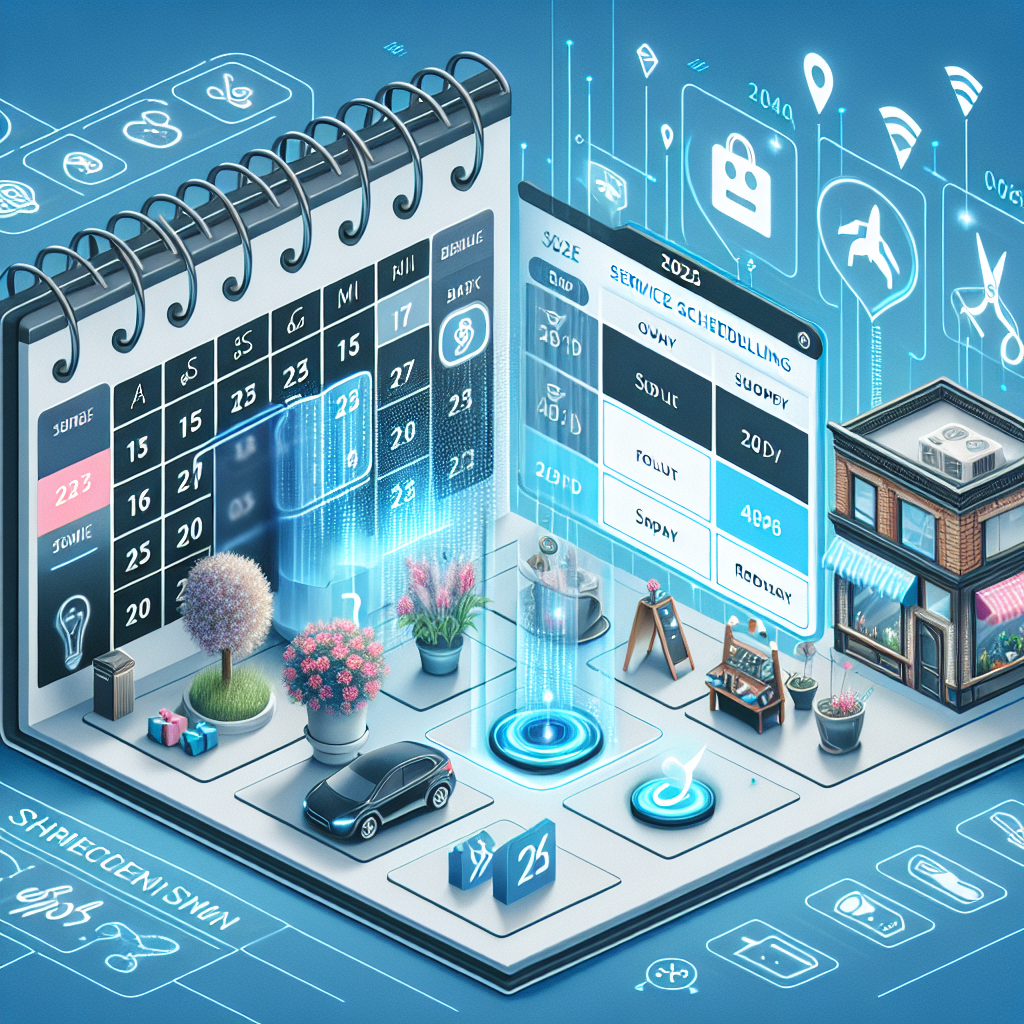 Service scheduling software for small business