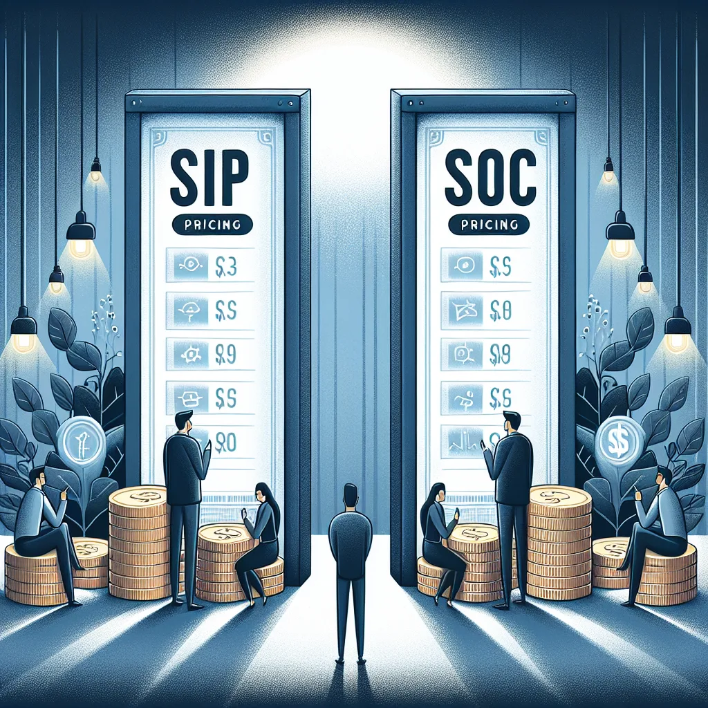 Sip vs soc - pricing - pricing explained