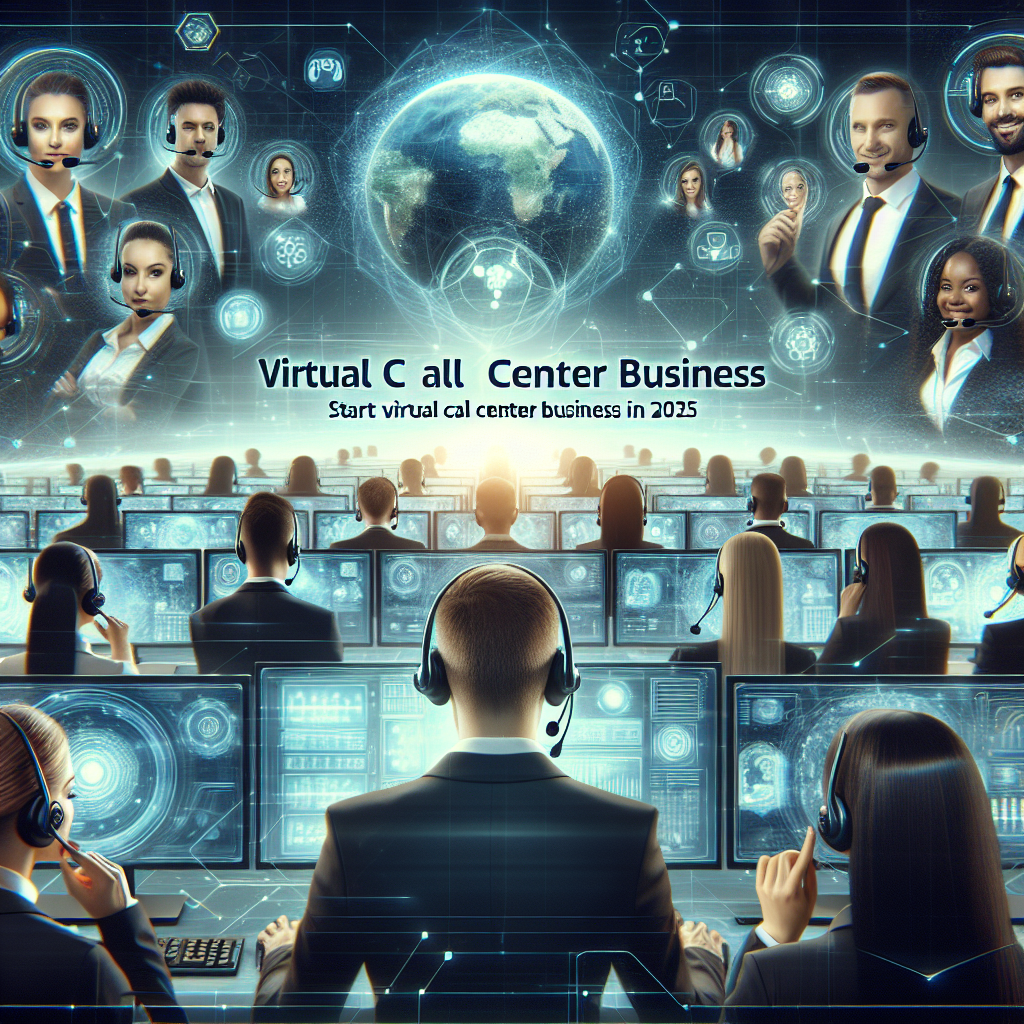 Start virtual call center business