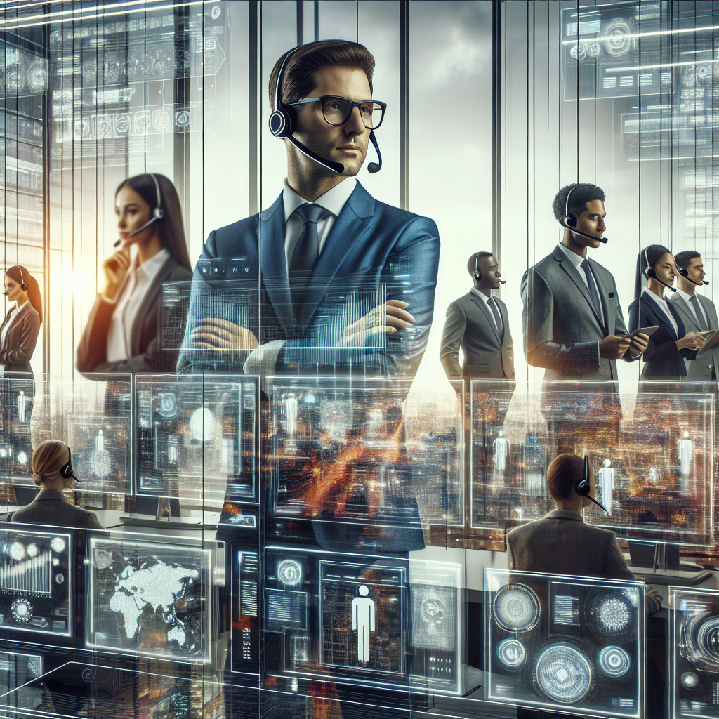 Telecommunication call center outsourcing