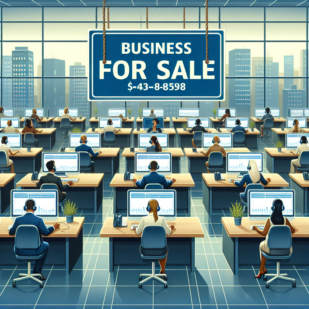 Telemarketing company for sale