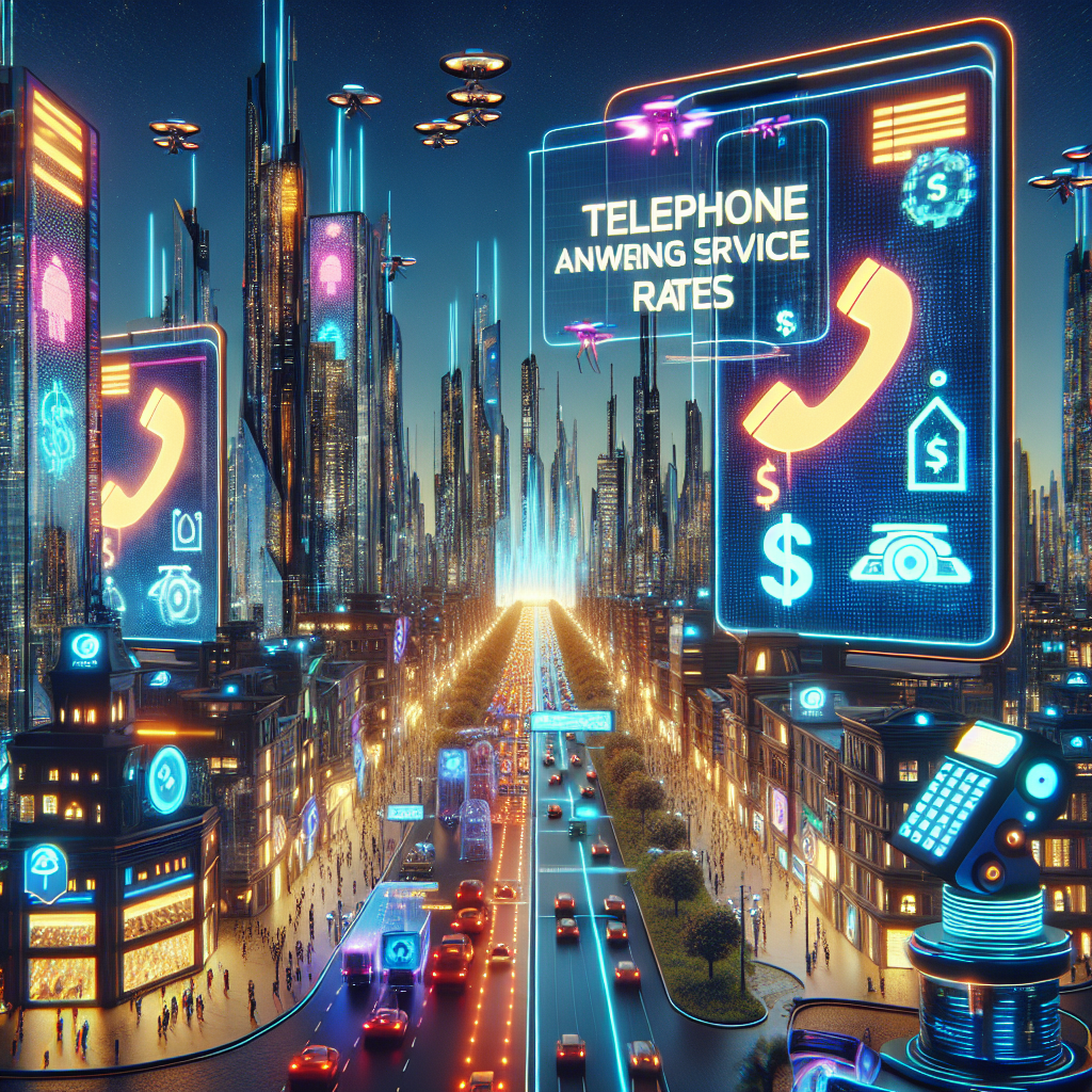 Telephone answering service rates