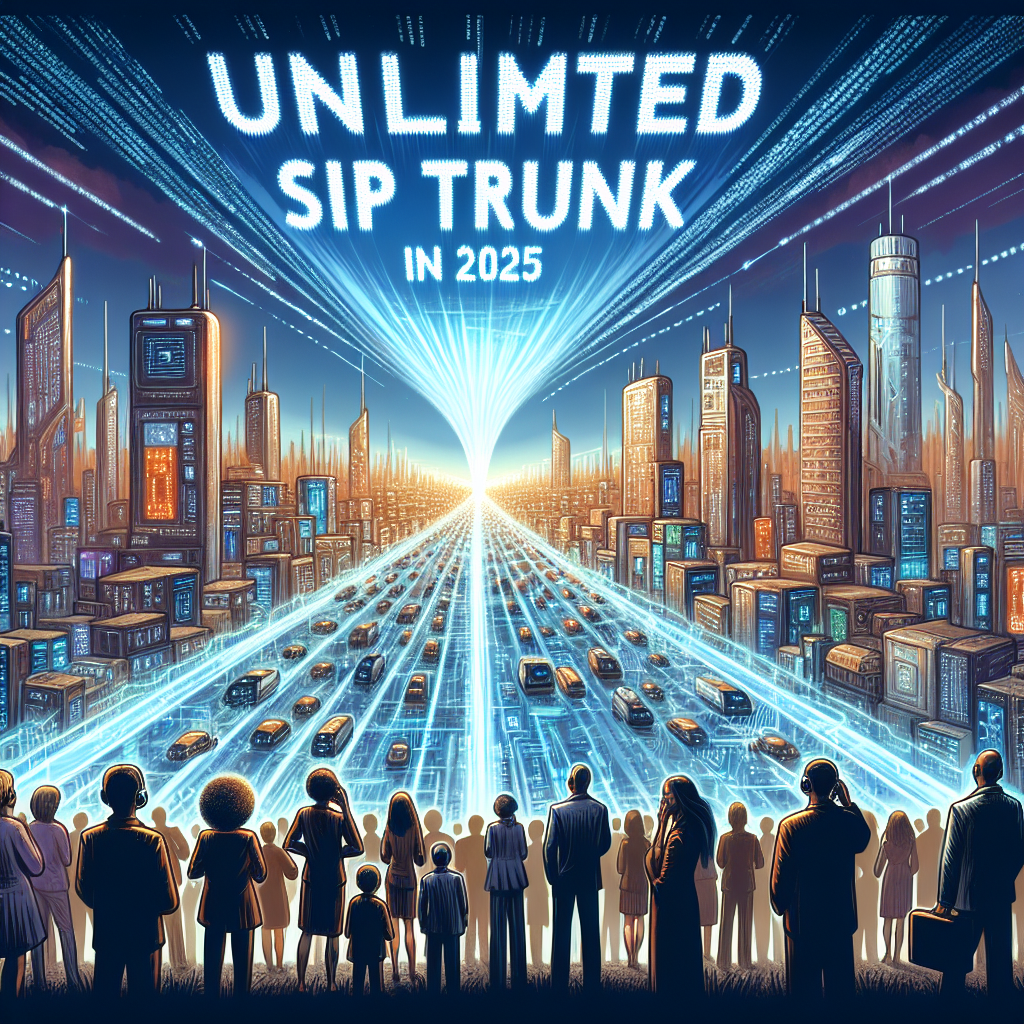 Unlimited sip trunk