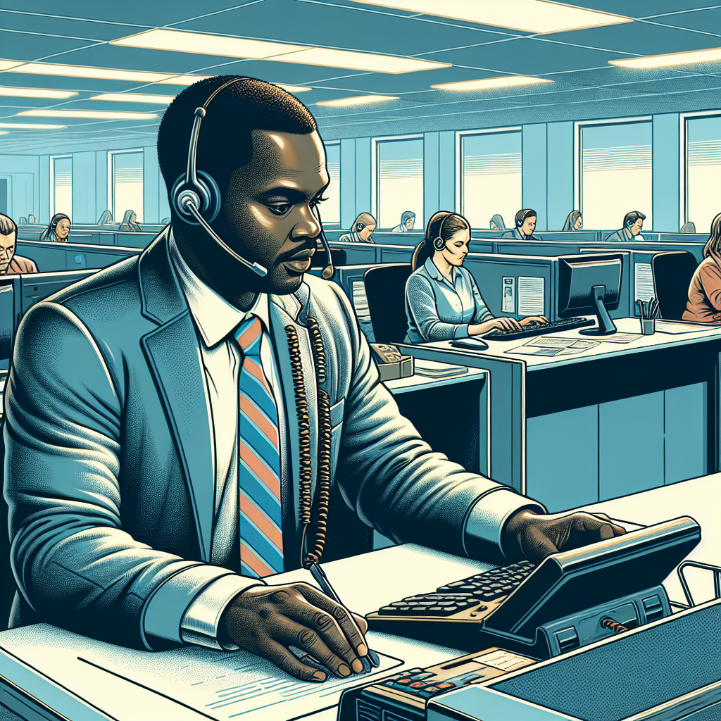 Victor works for a telemarketing company