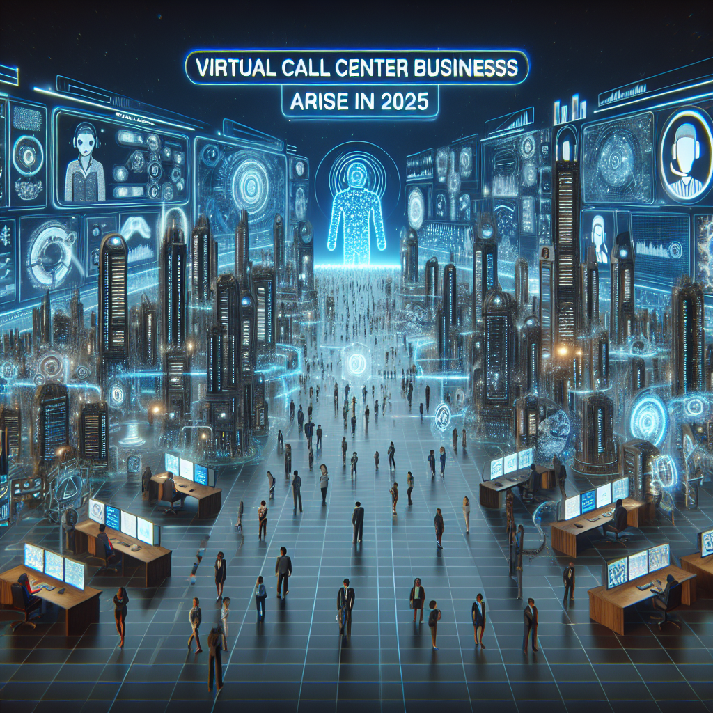 Virtual call center business arise in 2025