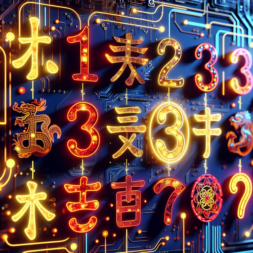 Virtual chinese number