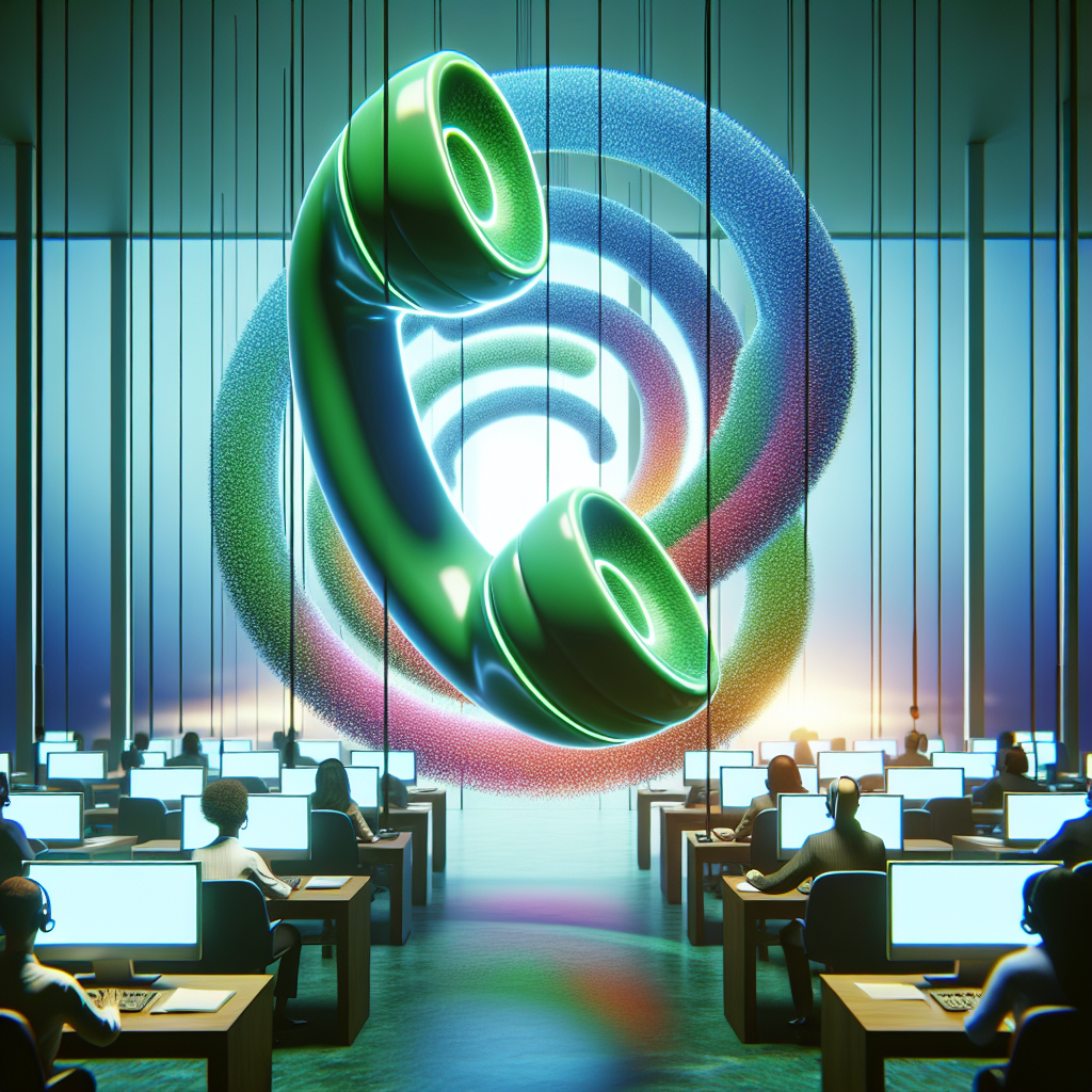 Virtual number with call queuu