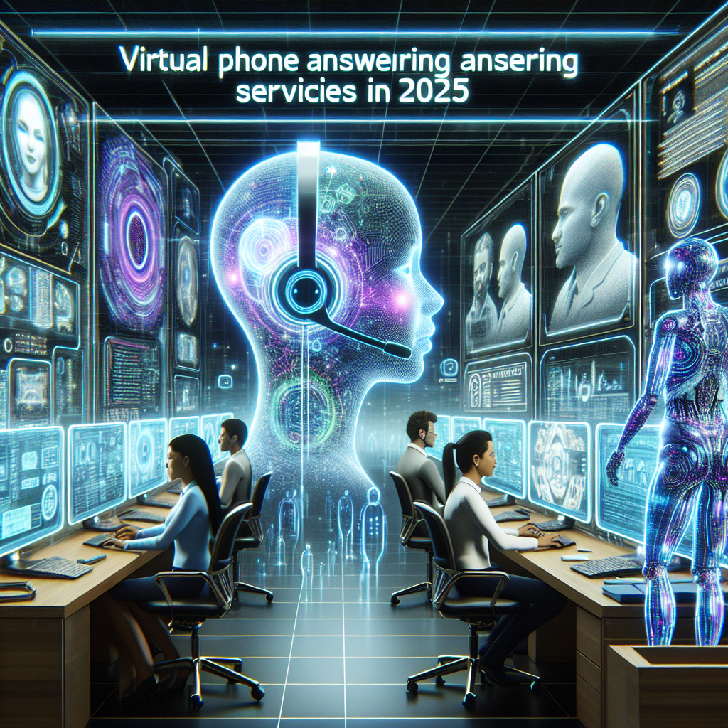 Virtual phone answering services in 2025