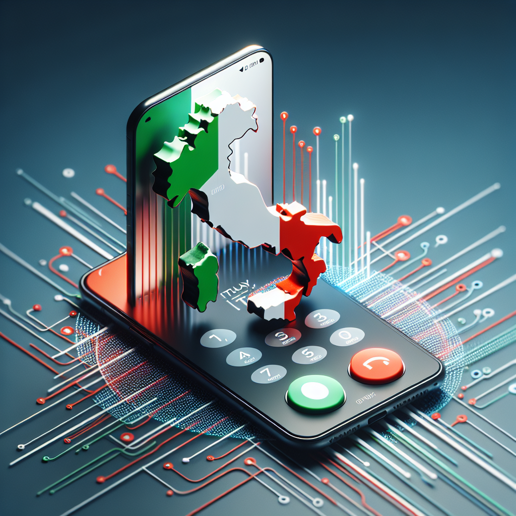 Virtual phone number italy