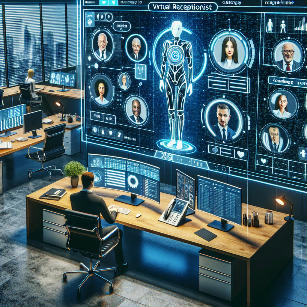 Virtual receptionist for busy practices
