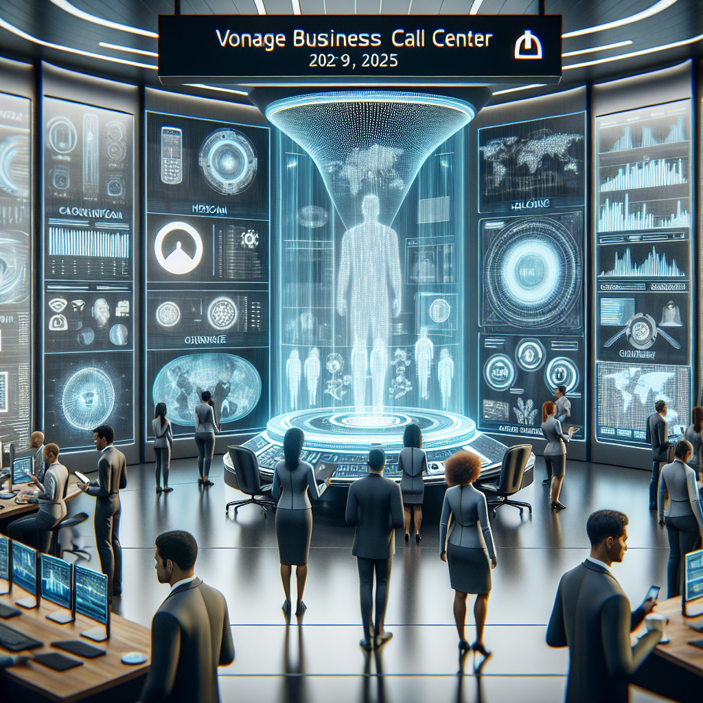 Vonage business call center in 2025