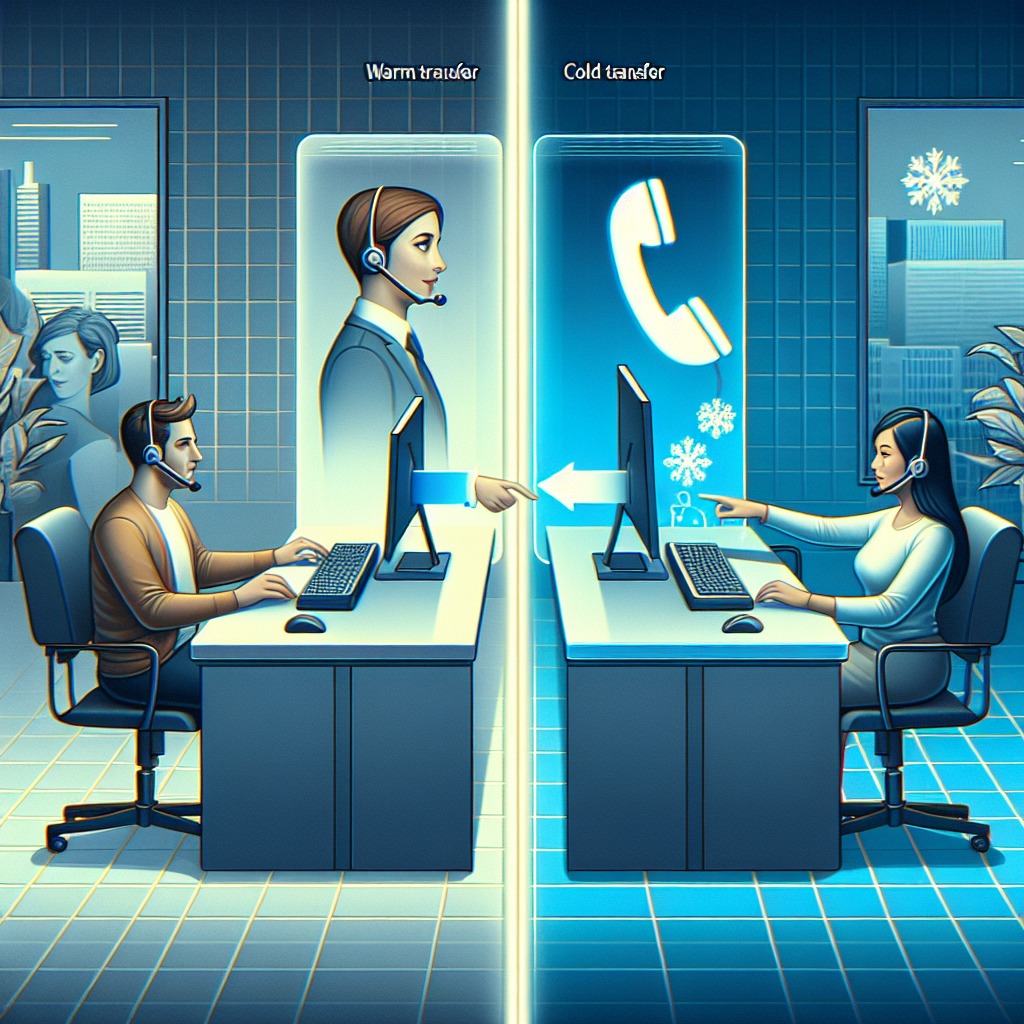 Warm transfer vs cold transfer