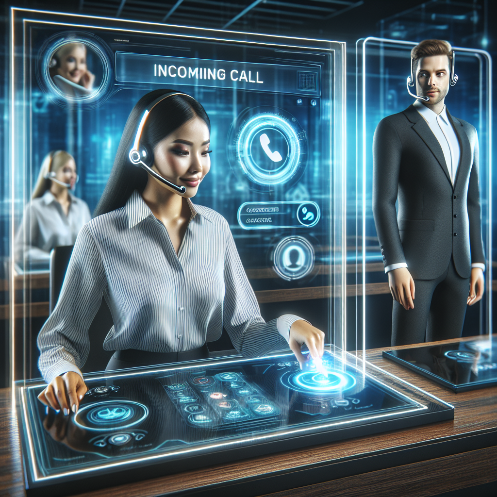 Warm transferring a caller