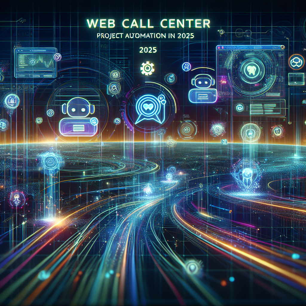 Web call center project automation