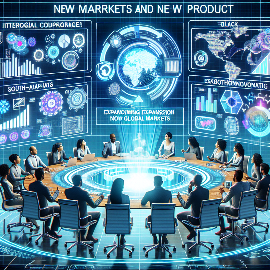 What Growth Strategy Combines New Markets And New Products