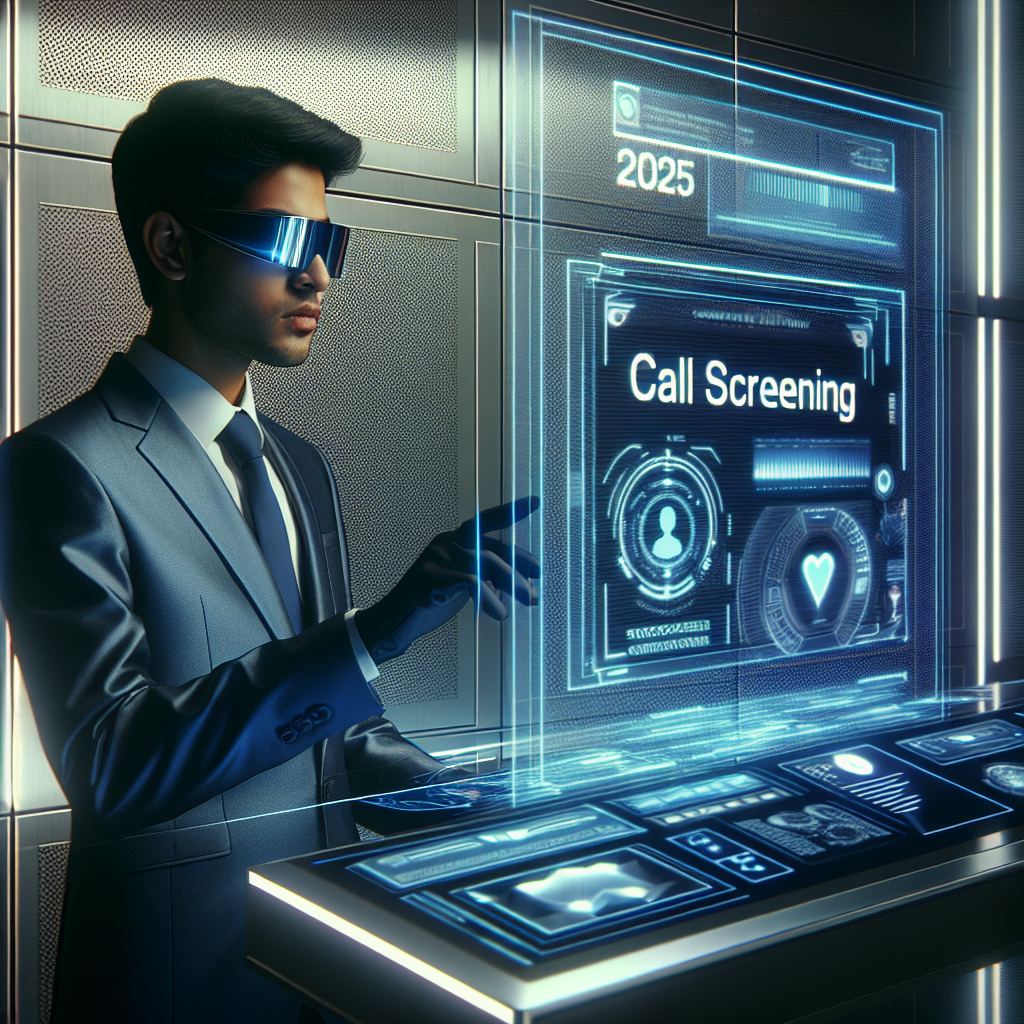 What does it mean to screen a call