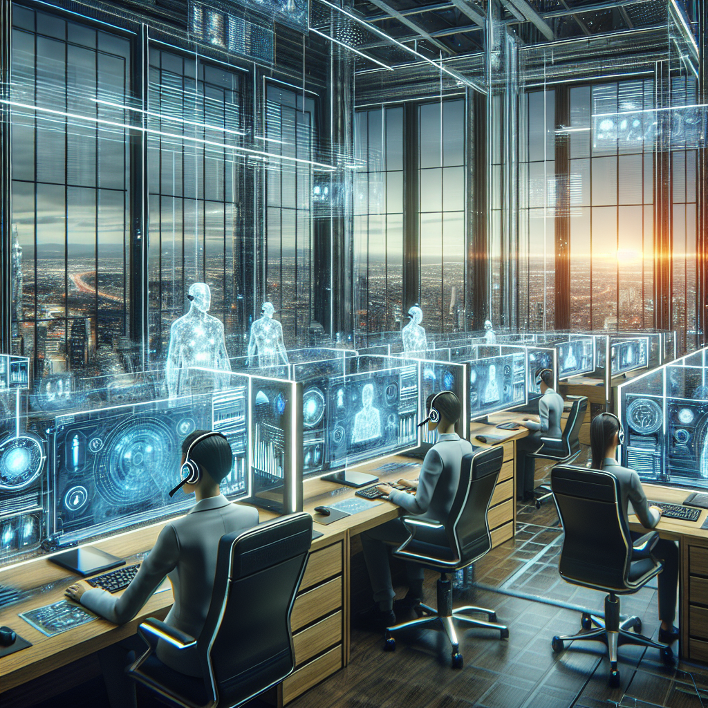 What is an outsourced call center