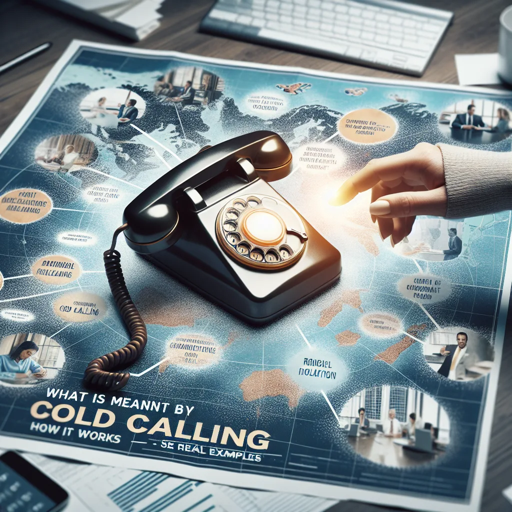 What is meant by cold calling - how it works - see real examples