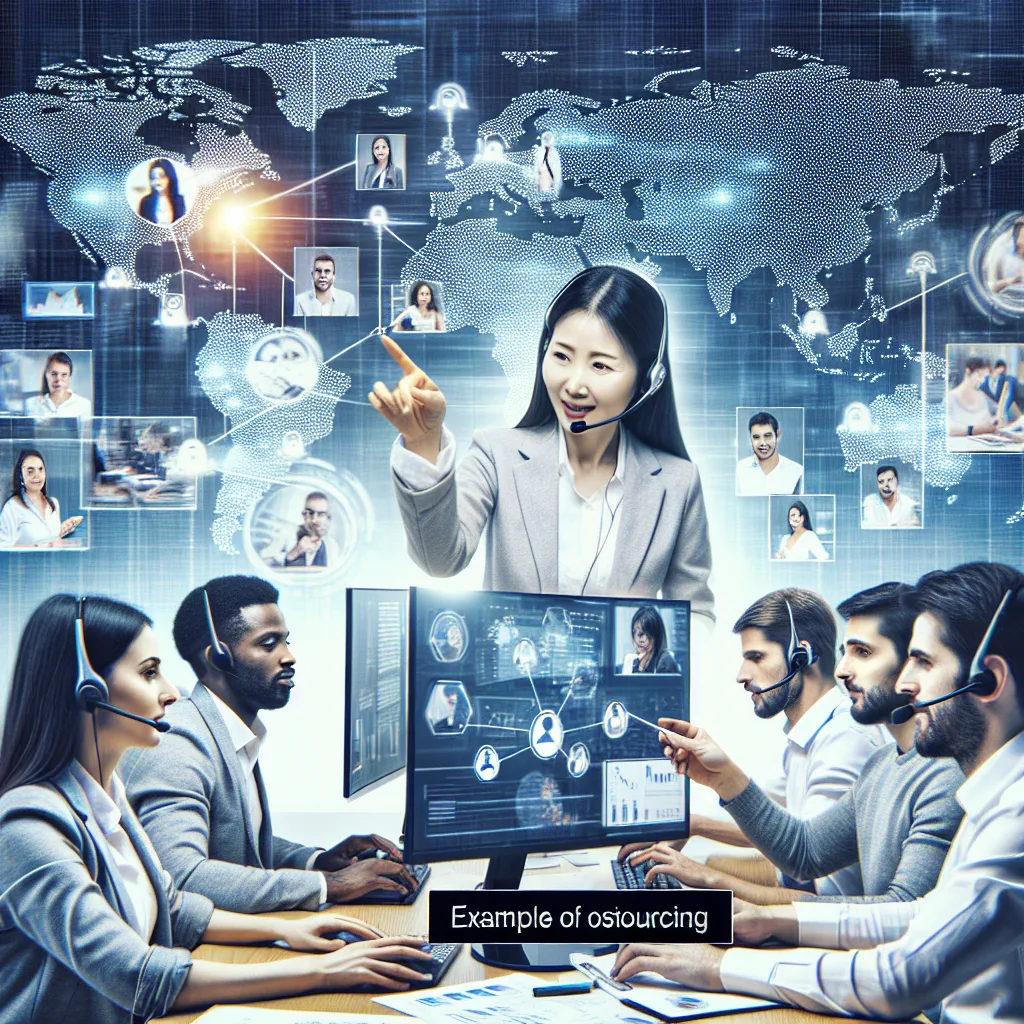 example of outsourcing