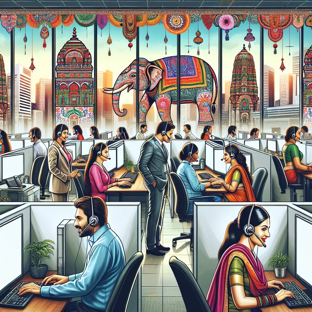 hire a call center in india