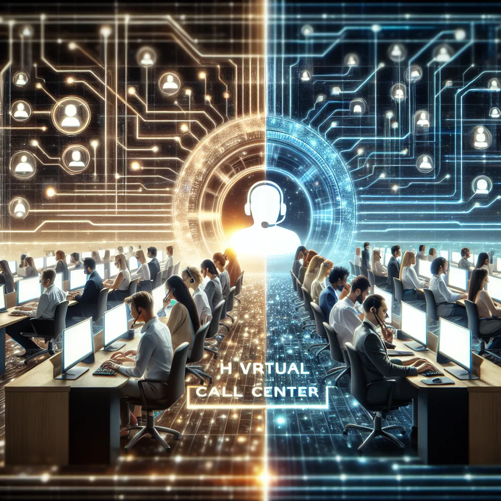 hire a virtual call center