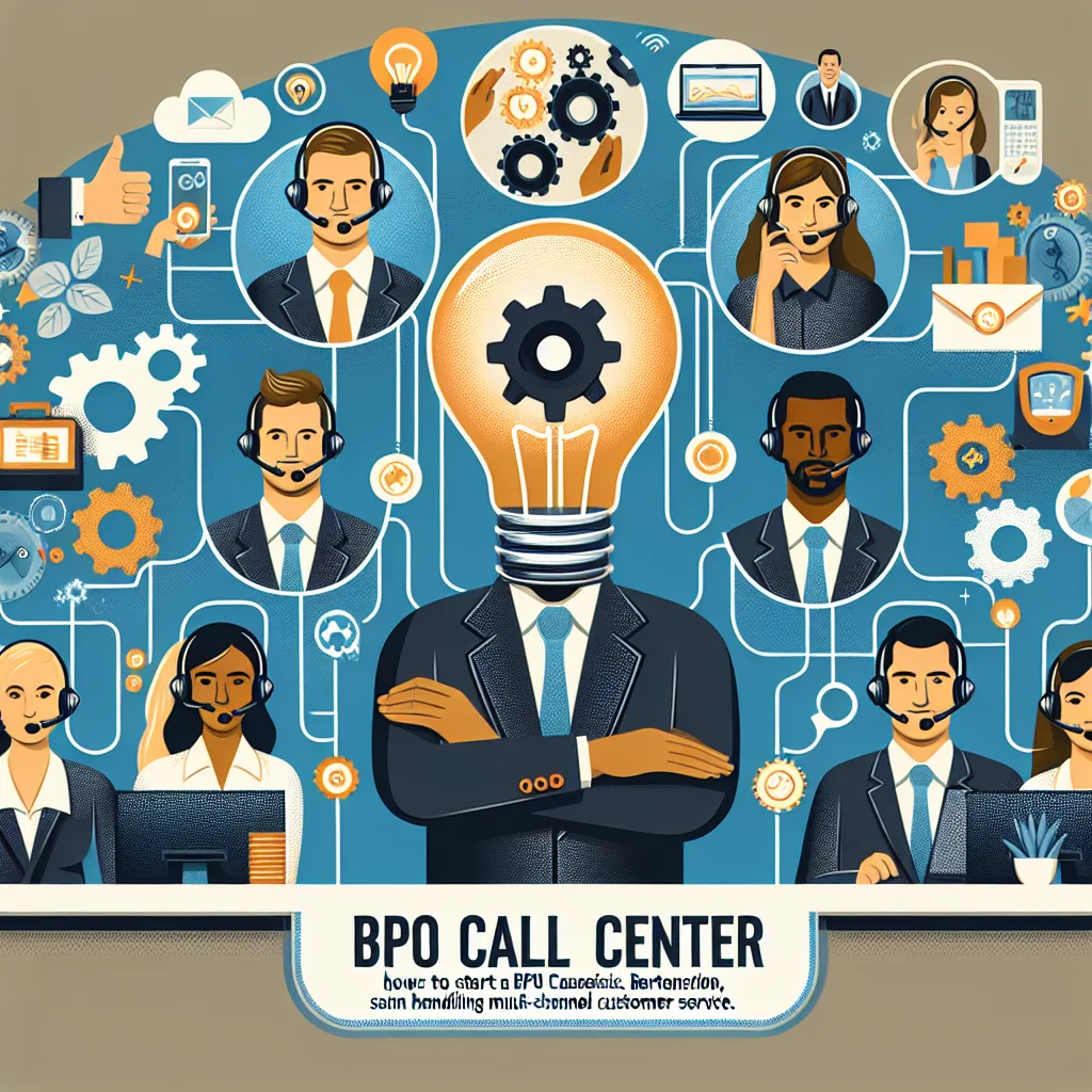 how to start a bpo call center