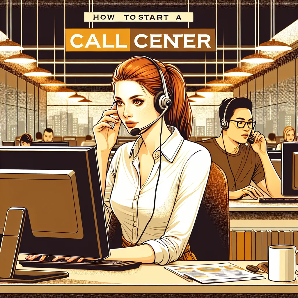 how to start a call center