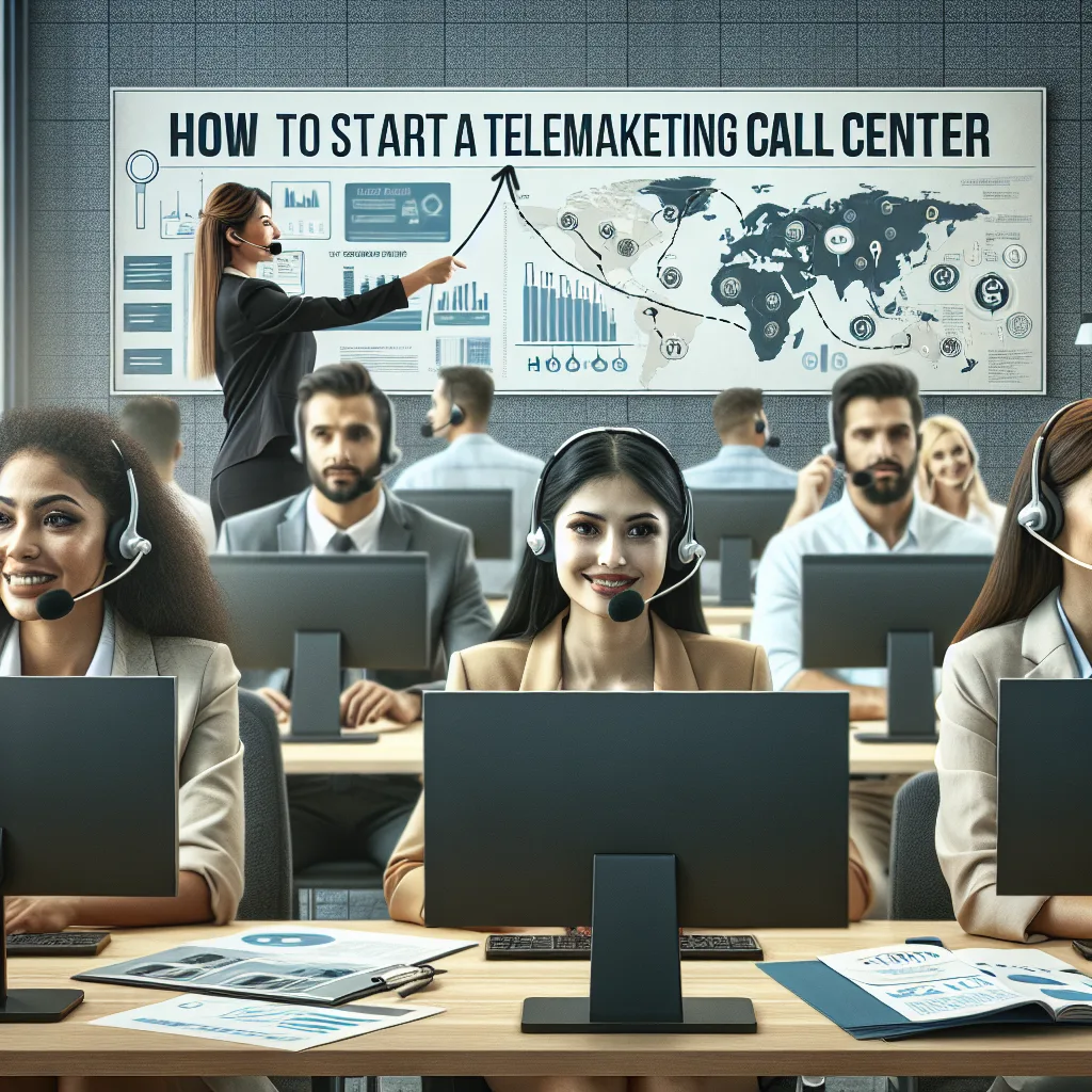 how to start a telemarketing call center