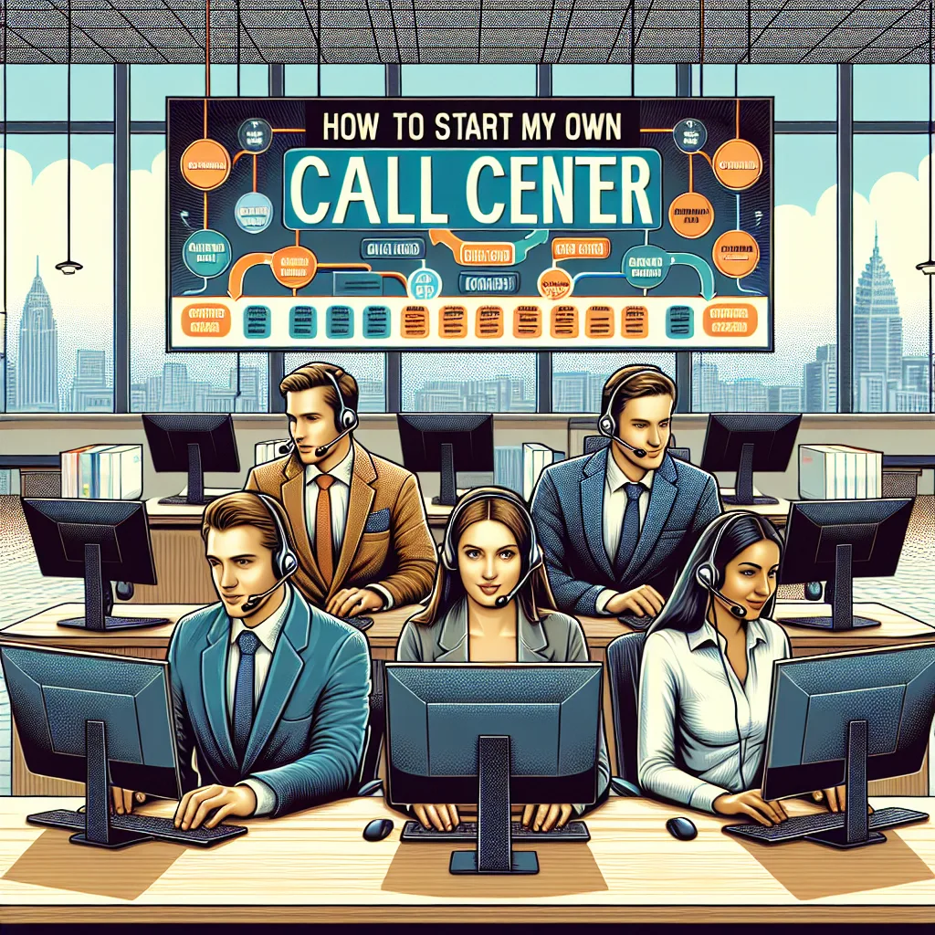 how to start my own call center