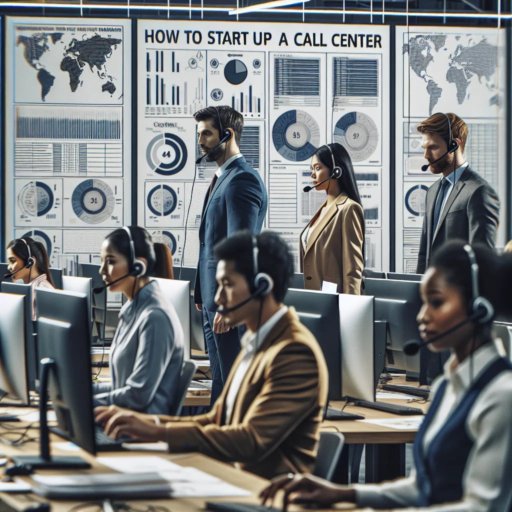 how to start up a call center