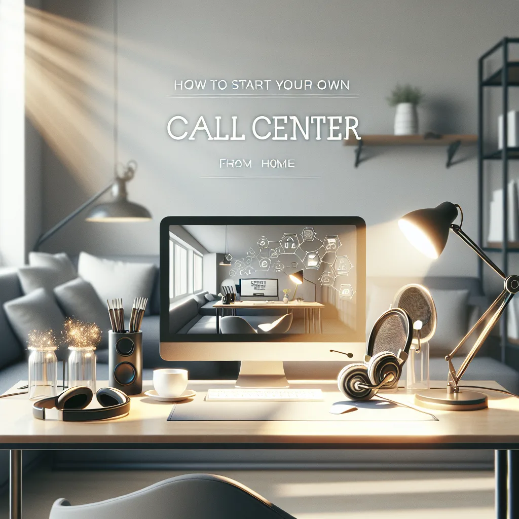 how to start your own call center from home