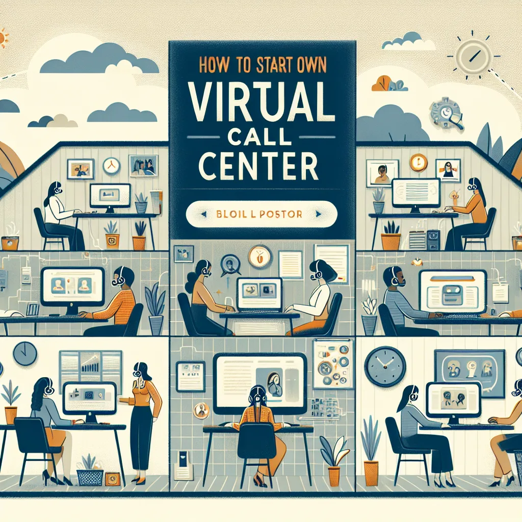 how to start your own virtual call center