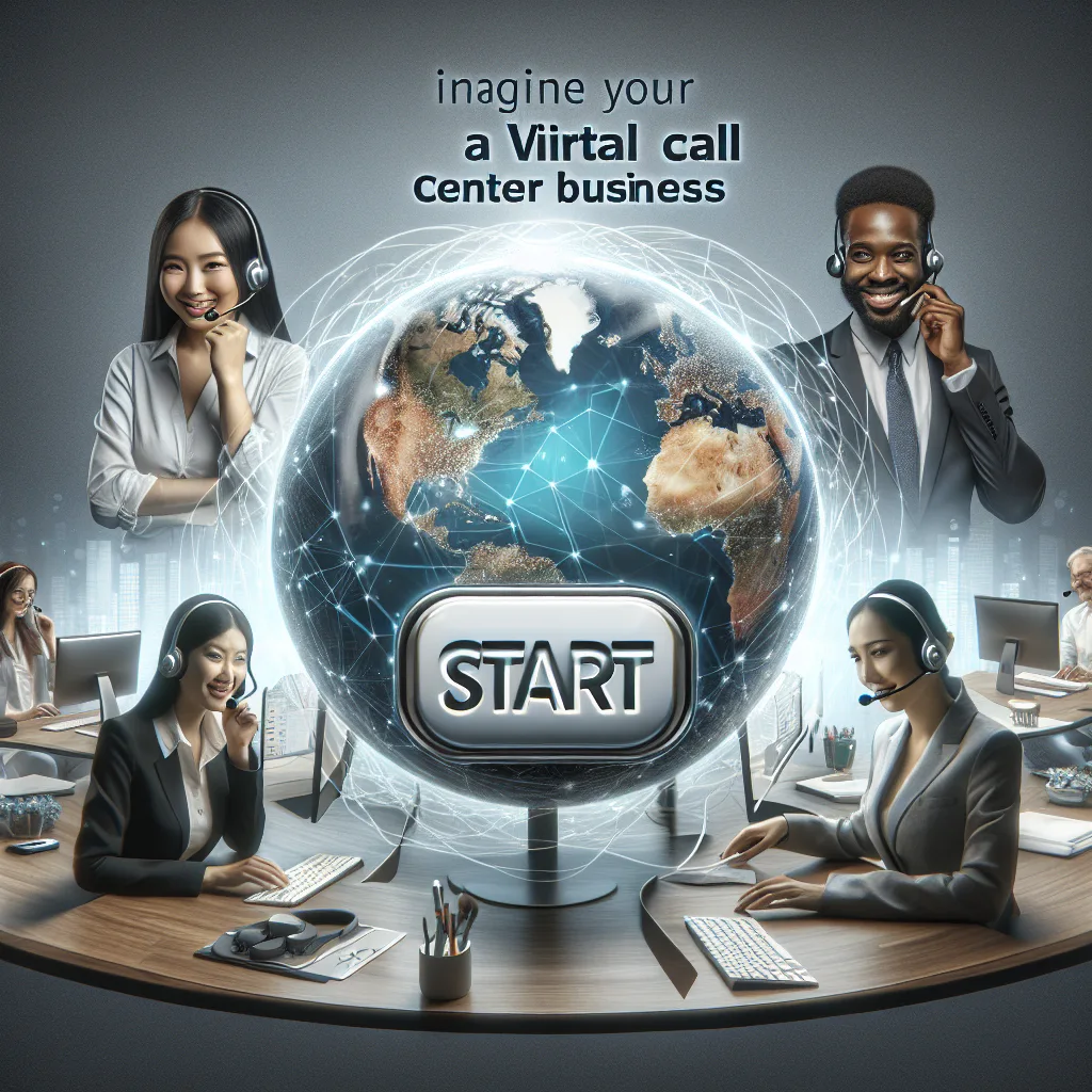 start virtual call center business