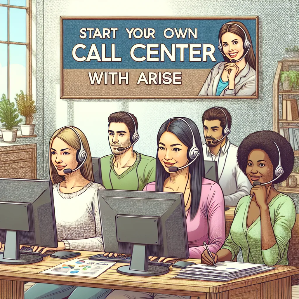 start your own call center with arise