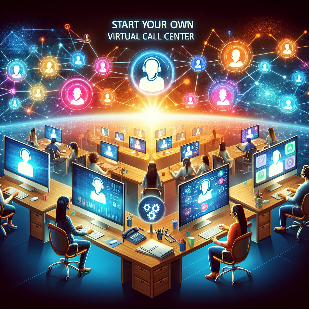 start your own virtual call center