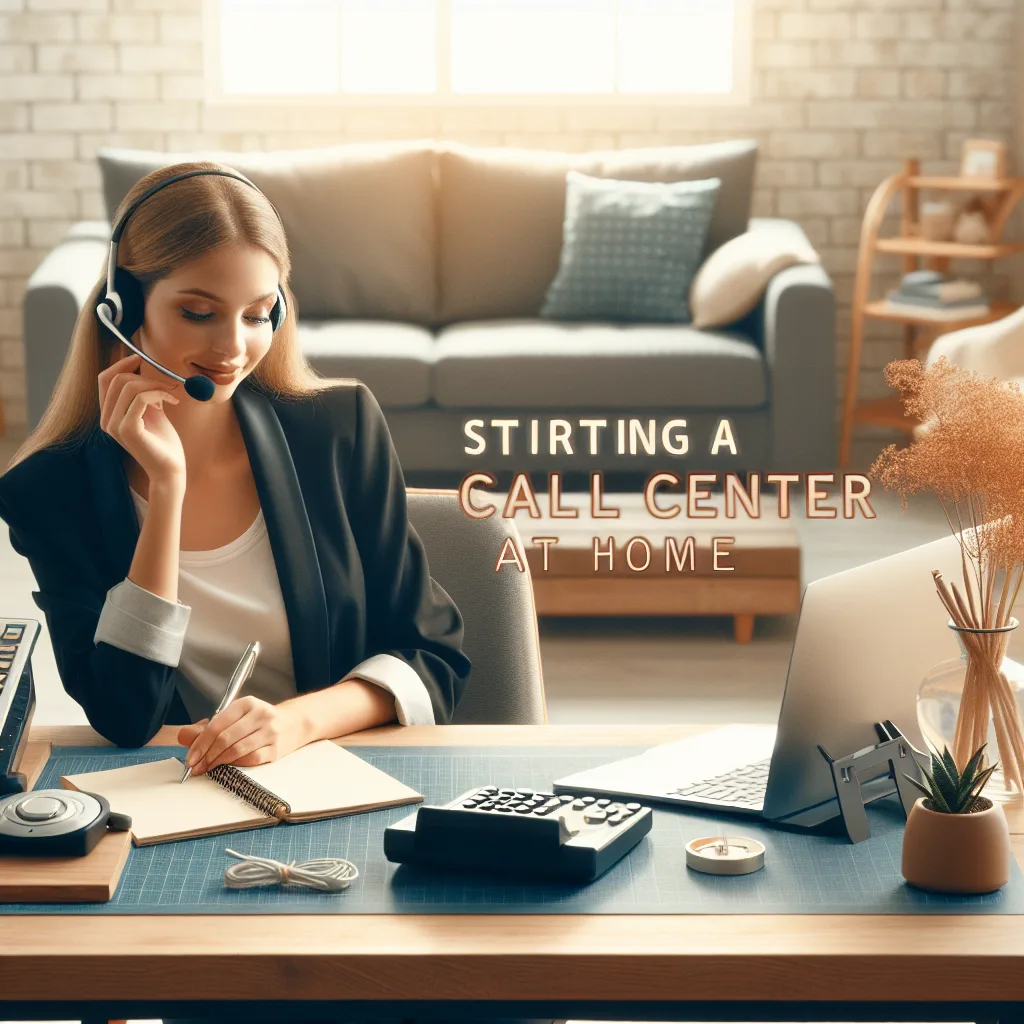 starting a call center at home